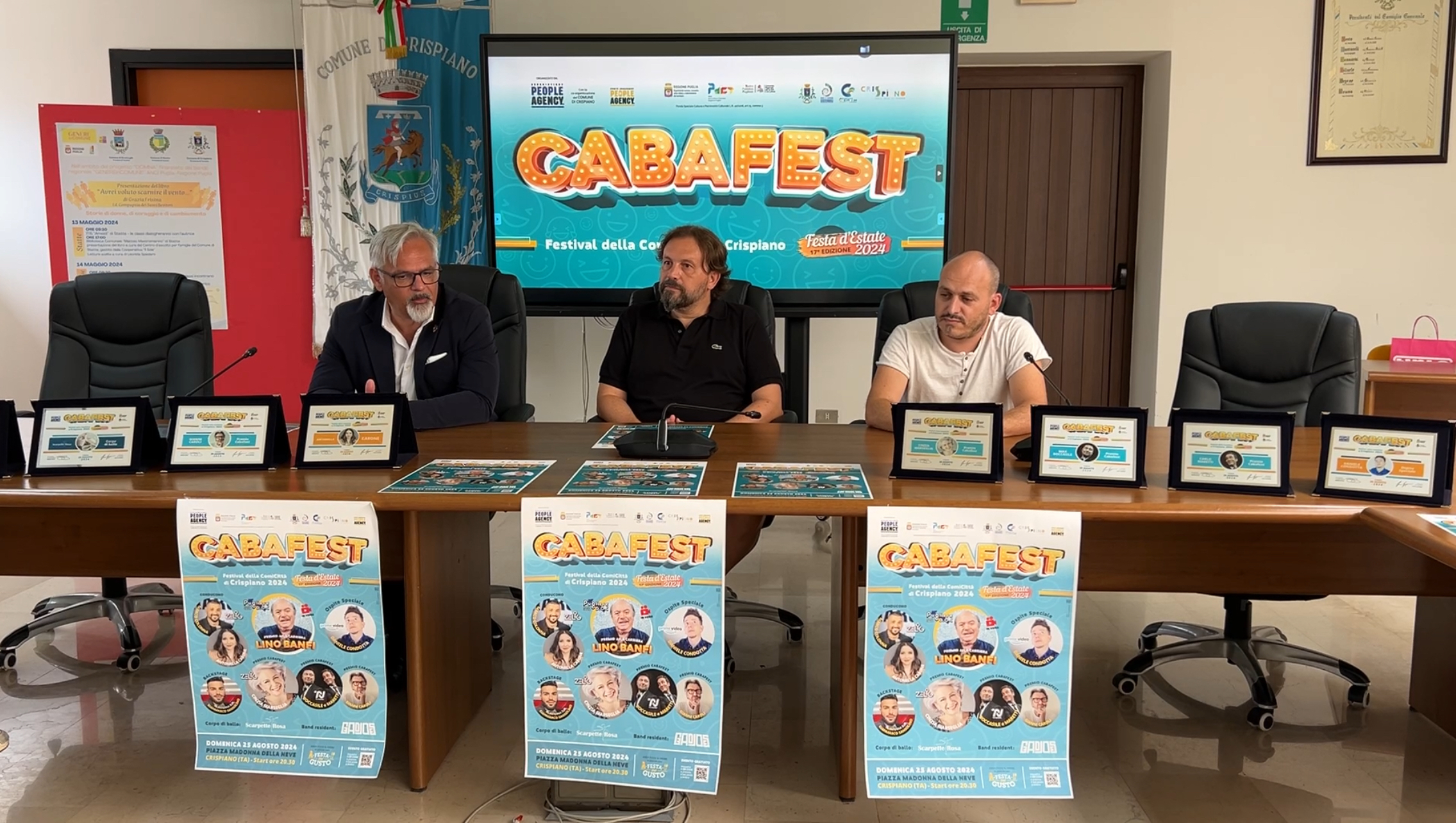 La conferenza stampa di presentazione 